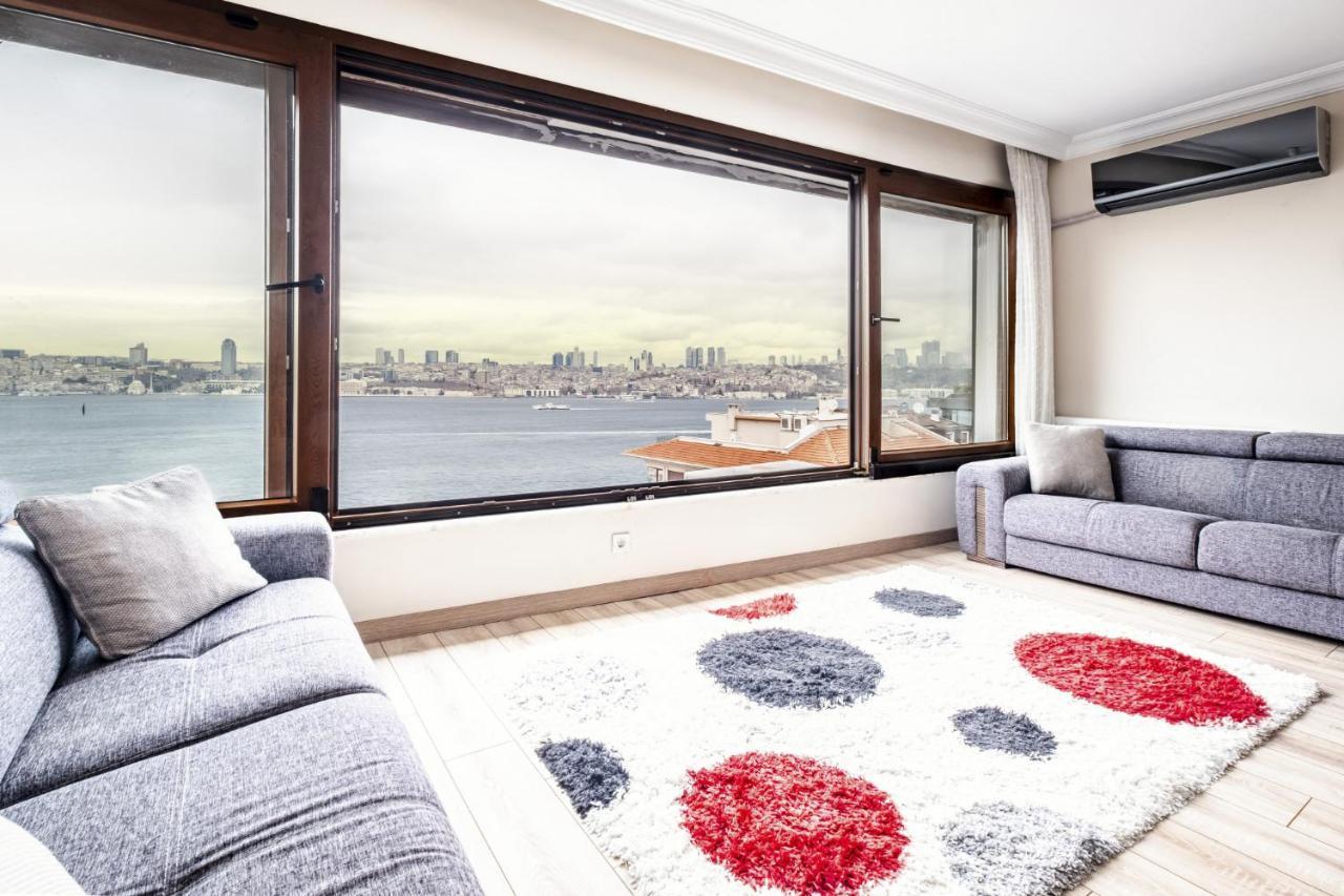 Flat With Sea View Near Uskudar Ferry Station Apartamento Istambul Exterior foto